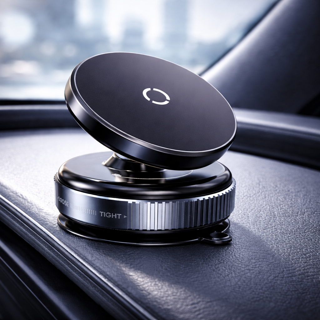 360° Magnetic Phone Holder – Universal Suction Mount 📱✨